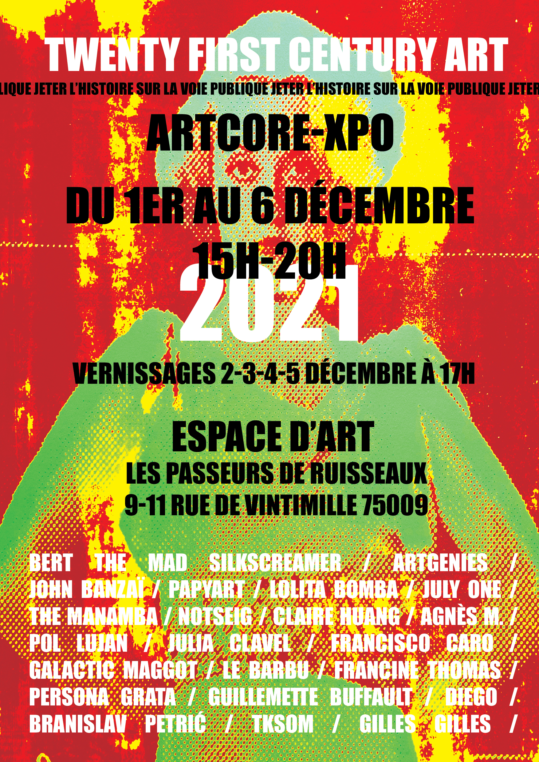 image affiche Art Core XPO Dec 21